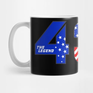 The legend 43 never die#11 Mug